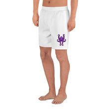 Load image into Gallery viewer, HAUS of NAVI Purple Logo Men's Athletic Long Shorts