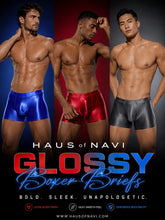Load image into Gallery viewer, Glossy Boxer Briefs