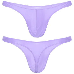 Men's Glossy Thong