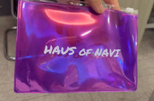 Load image into Gallery viewer, HAUS of NAVI Holographic Slide Lock Pouch
