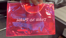 Load image into Gallery viewer, HAUS of NAVI Holographic Slide Lock Pouch