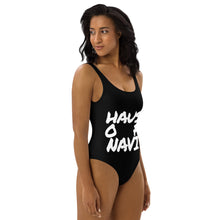 Load image into Gallery viewer, HAUS of NAVI Square Logo One-Piece Swimsuit