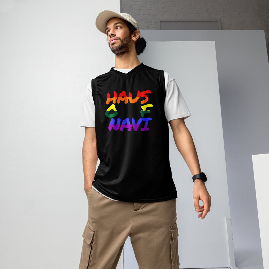 HAUS of NAVI Pride Logo Basketball Jersey