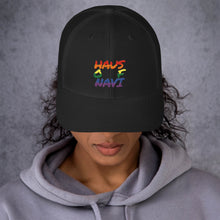 Load image into Gallery viewer, HAUS of NAVI Pride Logo Trucker Cap