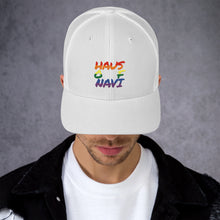 Load image into Gallery viewer, HAUS of NAVI Pride Logo Trucker Cap