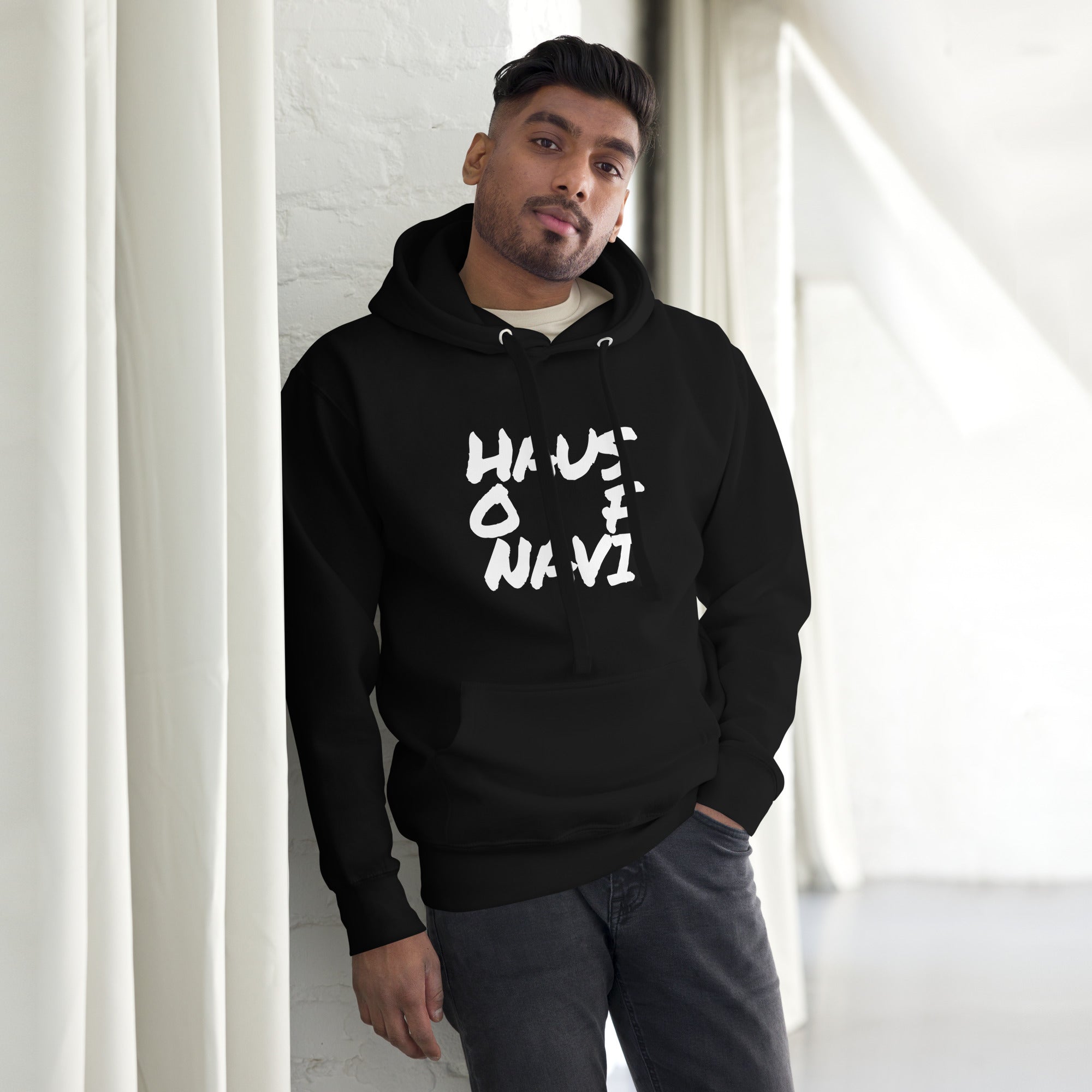 HAUS of NAVI Square Logo Unisex Hoodie