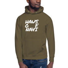 Load image into Gallery viewer, HAUS of NAVI Square Logo Unisex Hoodie