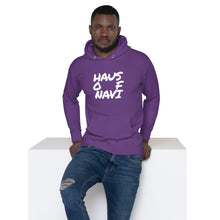 Load image into Gallery viewer, HAUS of NAVI Square Logo Unisex Hoodie