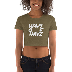 HAUS of NAVI Square Logo Women’s Crop Tee