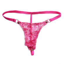 Load image into Gallery viewer, Men&#39;s Lace &quot;G-String&quot; Thong