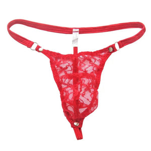 HAUS of NAVI Men's Lace Thong