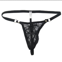 Load image into Gallery viewer, Men&#39;s Lace &quot;G-String&quot; Thong
