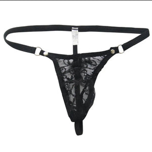 HAUS of NAVI Men's Lace Thong