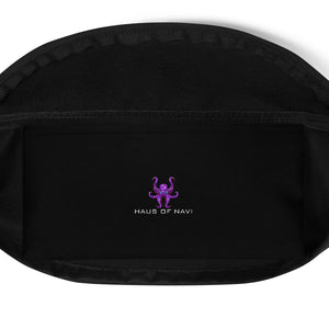 HAUS of NAVI Purple Logo Fanny Pack