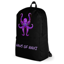 Load image into Gallery viewer, HAUS of NAVI Purple Logo Backpack
