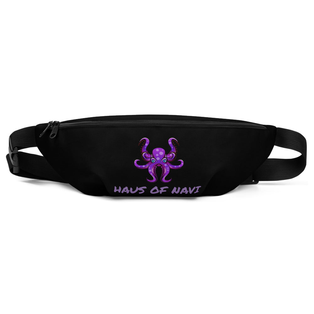 HAUS of NAVI Purple Logo Fanny Pack
