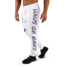 Load image into Gallery viewer, HAUS of NAVI Purple Logo Men&#39;s Joggers