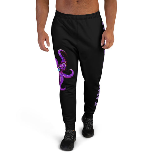 HAUS of NAVI Purple Logo Men's Joggers
