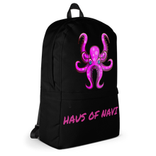 Load image into Gallery viewer, HAUS of NAVI Pink Logo Backpack