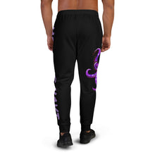 Load image into Gallery viewer, HAUS of NAVI Purple Logo Men&#39;s Joggers