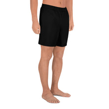Load image into Gallery viewer, HAUS of NAVI Purple Logo Men&#39;s Athletic Long Shorts