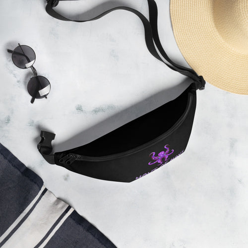 HAUS of NAVI Purple Logo Fanny Pack