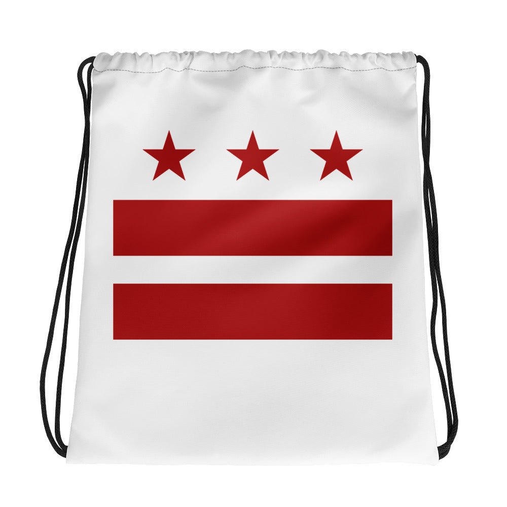 DC Flag Logo Drawstring bag