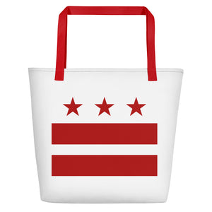 DC Flag Logo Beach Bag