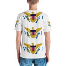 Load image into Gallery viewer, VI Flag Logo Men&#39;s T-shirt