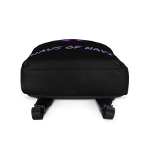 Load image into Gallery viewer, HAUS of NAVI Purple Logo Backpack