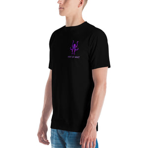 HAUS of NAVI Purple Logo Men's T-shirt