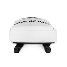 Load image into Gallery viewer, HAUS of NAVI Black Logo Backpack