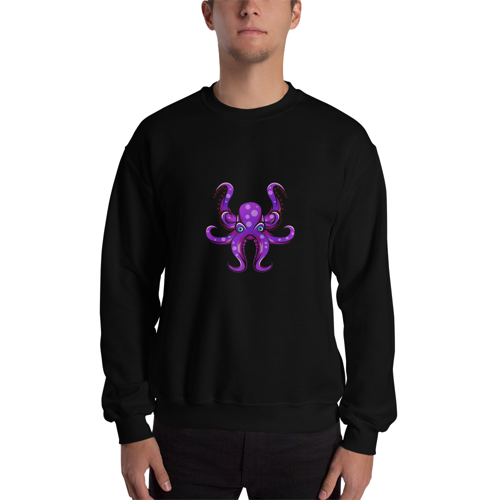 HAUS of NAVI Purple Logo Sweatshirt