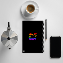 Load image into Gallery viewer, HöN Pride Logo Spiral notebook