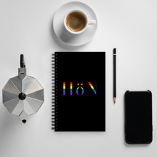 Load image into Gallery viewer, HöN Pride Logo Spiral notebook